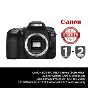 CANON EOS 90D DSLR Camera (BODY ONLY)