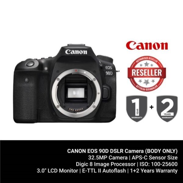CANON EOS 90D DSLR Camera (BODY ONLY)
