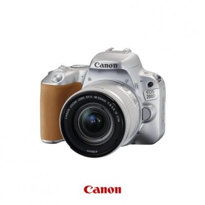 CANON EOS 200D (EF-S 18-55mm f4-5.6 IS STM) (Silver)