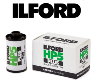 ILFORD HP5 PLUS Black and White Film (35mm Roll Film, 36 Exposures)